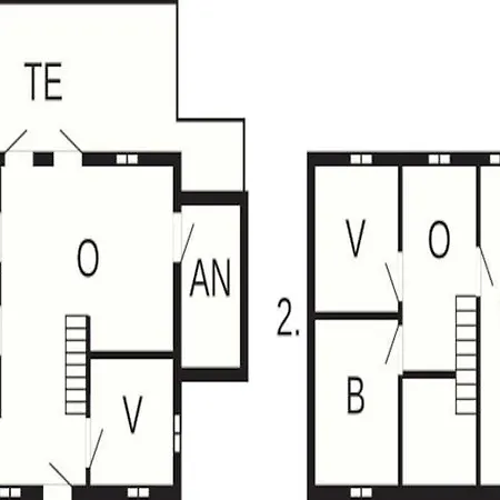 8 Person In Bjert-by Traum 度假居 Binderup Strand